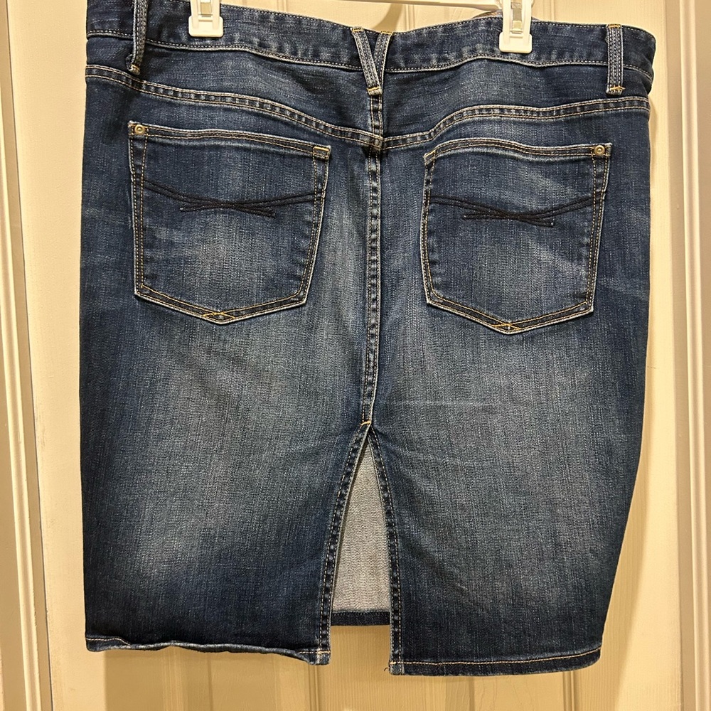 Gap 1969 denim skirt 34/18 - Picture 2 of 4